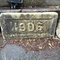 Carved Stone Year Marker