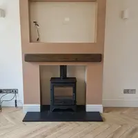 Our Brazilian Slate used for fireplaces