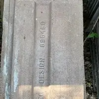 2 Channel concrete tile