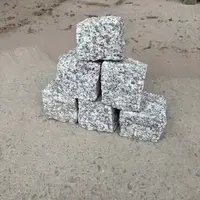 Split Silver Granite Cobbles